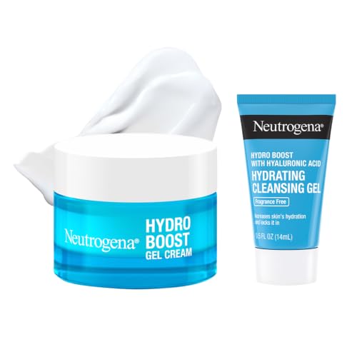 Best Hydrating Face Cream for Acne Prone Skin: 7 Dermatologist-Approved Picks for Women Over 50 5 Neutrogena Hydro Boost Hydrating Gel Cream Face Moisturizer, 0.5 fl oz