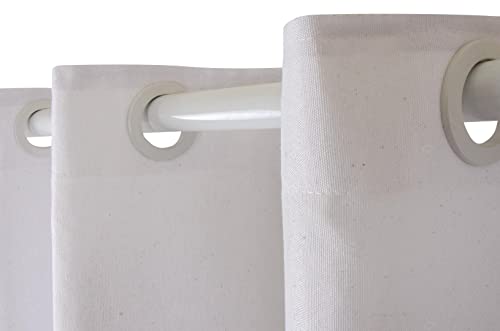 Cortina De Cozinha Tecido Linhão 2,00m x 1,40m Azuleijo Azul