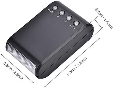 Mini Flashlight, Portable Digital On-Camera Flash Speedlite, Hot Shoe Mount Flashlight for DSLR Cameras