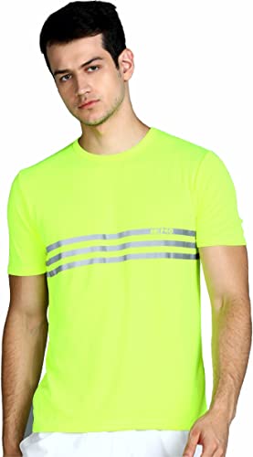 Image of Mens Round Neck T-Shirt for Workout and Running