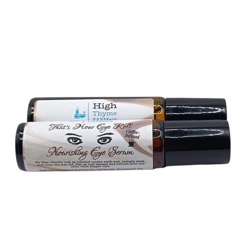 That's How Eye Roll Caffeine-Infused Nourishing Eye Serum - All-Natural Caffeine Eye Serum - Under Eye Brightener - Eye Repair Serum - Puffy Eyes And Dark Circles Treatment #TOP6