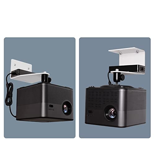 Soporte de techo para proyector universal de aluminio regulable 360 6