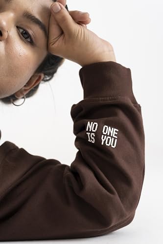 Image of Spirit Animal Plus Size Sweatshirt for Women | Fleece Sweatshirts for Women | Full Sleeves Sweatshirt with Round Neck and Elasticated Cuffs | Casual Sweatshirt for Women