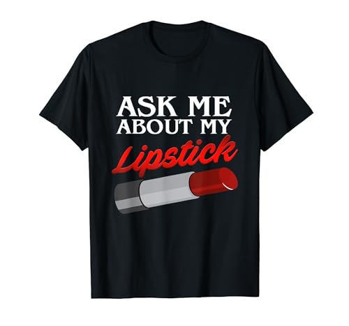 Cosmetologist Lipstick Cosmetology Hairstylist Graphic T-Shirt
