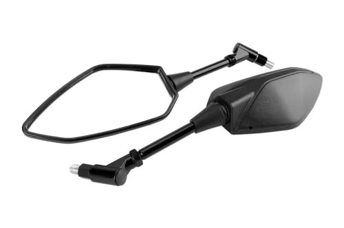 Espejos de motocicleta NK650 con visión antirreflejo y soporte firme