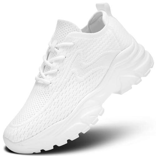 Image of Womens Ladies Walking Shoes Fashion Running Sneakers Casual Comfor Lightweight Breathable Soft Sole Gym Tennis Work