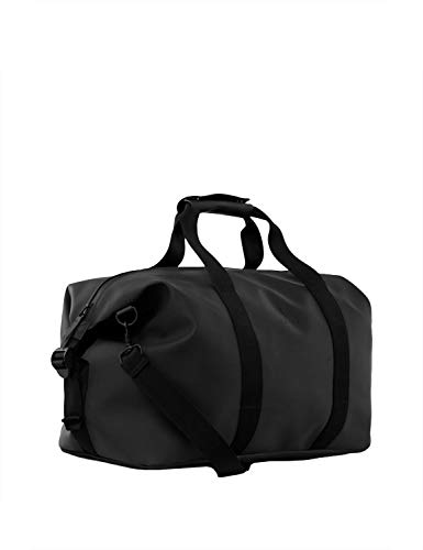 RAINS Weekend Bag Unisex Adult, Black, One Size
