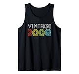 Photo Gallery 15th birthday gifts idea vintage 2008 men women 15 years old canotta Photo Gallery 15th birthday gifts idea vintage 2008 men women 15 years old canotta