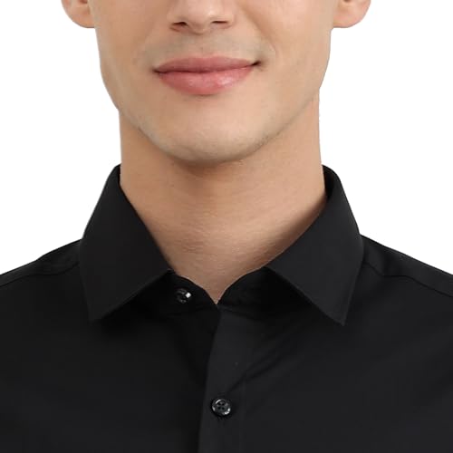 Image of United Colors of Benetton Men's Solid Relaxed Fit Shirts