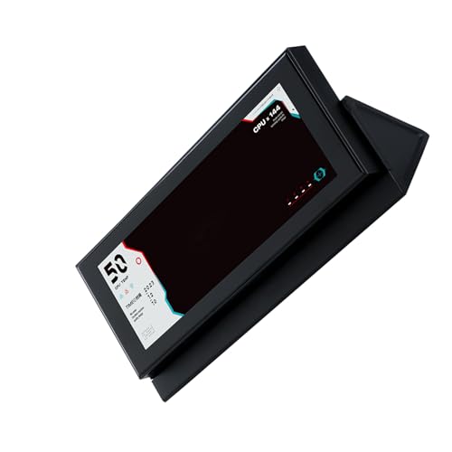 Itkcozcg Pantalla expandible portátil de 4.6 pulgadas, accesorios de computadora, monitor de CPU GPU con fondo editable de fondo dinámico de fondo de video