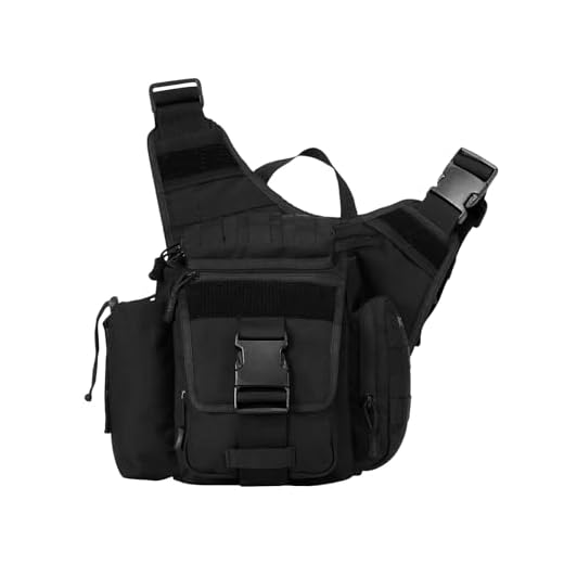 Best tactical backpack for edc AMHEH Tactical Messenger Sling Bag 10L