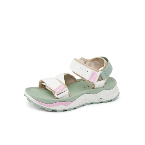 Image of REEF Cross Shore Womens Casual Sport Sandal, Adjustable Straps, Supportive Footbed, No Slip Traction