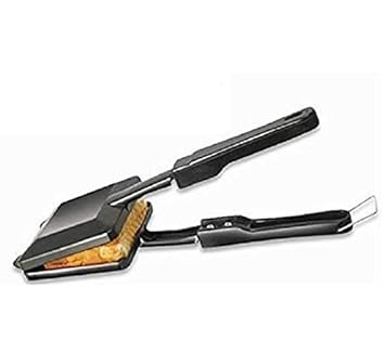 Prince Enterprises Non-Stick Aluminium Gas Toaster Cum C- Black