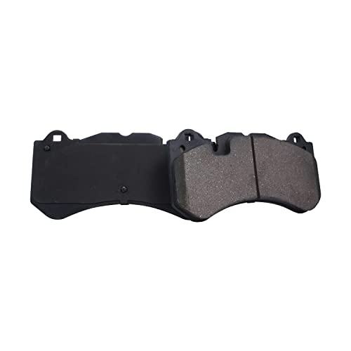 Image of Detroit Axle - Front Ceramic Brake Pads w /Hardware & Cleaner Fluid for 2007-2010 Mercedes-Bnez CLS63 AMG - [2007-2009 /2011 SL65 AMG] - See Fitment