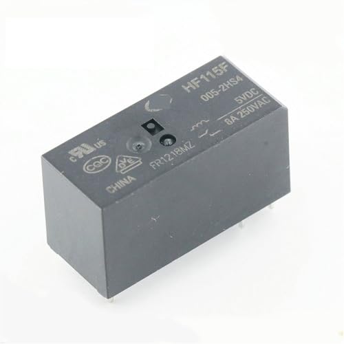 Relé miniatura HF115F-024-2HS4 de 8A para sustitución de componentes 3