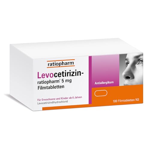 Levocetirizin-ratiopharm 5 mg Filmtabletten