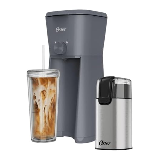 Cafeteira Iced Coffee e Moedor Elétrico