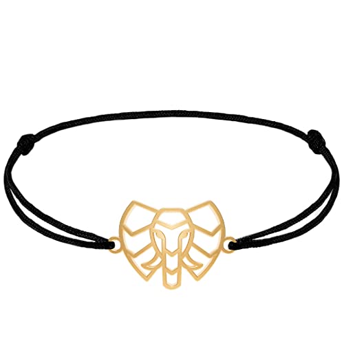 Bracelet éléphant en étain, le bijou ajustable à porter au quotidien avec élégance