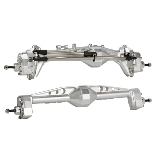 RC�N���[���[�p�A�b�v�O���[�h�p�[�c For Capra For Wraith For 1.9UTB 1/10 �I�t�Z�b�gF9�|�[�^���A�N�X���A�����\�ȏ㕔�����N�}�E���g�A�葬�h���C�u�V�t�gRC�N���[���[�J�[�p�[�c(Silver,Set)