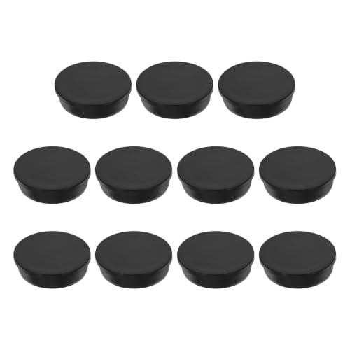 Image of MECCANIXITY 11pcs T-Shaped Silicone Plugs 52.5mm 2-1 /16 Inch Dia, Black | Snap in Plug Hole Seal Cover Round Rubber Stopper for 51.5-52.5mm Holes Kitchen Rubber Bulkheads Waterproof Sealing