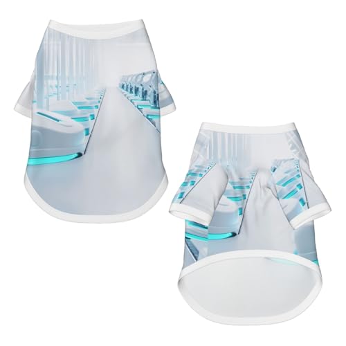 Chemise douce pour chiot extensible et vêtement respirant pour teckel