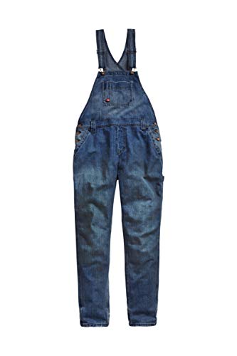 Dickies womens Boyfriend Bib Overall, Retro Stonewash, Medium US