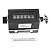 Produktbild Mechanischer Stückzähler, Manueller Zähler 6-stelliger Ziffernzähler 0-999999 Produktionszähler, Maschinenmengenzähler Industriefitness Sport Freizeitspiel Spaß Ariththermometer