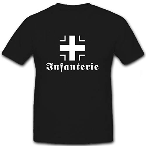 T-shirt de danse confortable noir grande taille Infanterie #6113