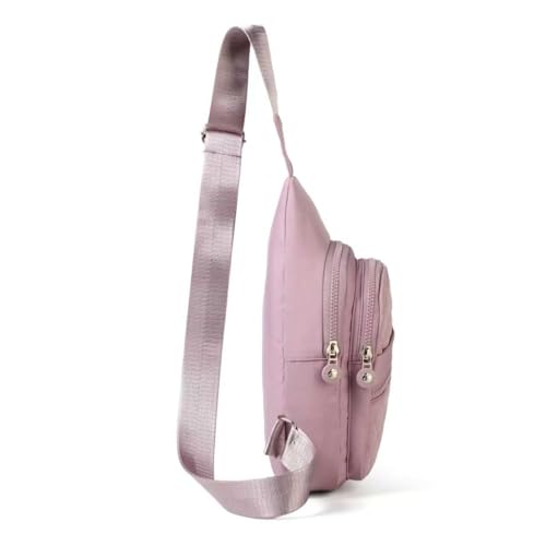 Image of AOSTIHOT Small Crossbody Bags Sling Bag for Women, Sling Backpack Chest Daypack Cross Body for Travel Casual Running Hiking Purple