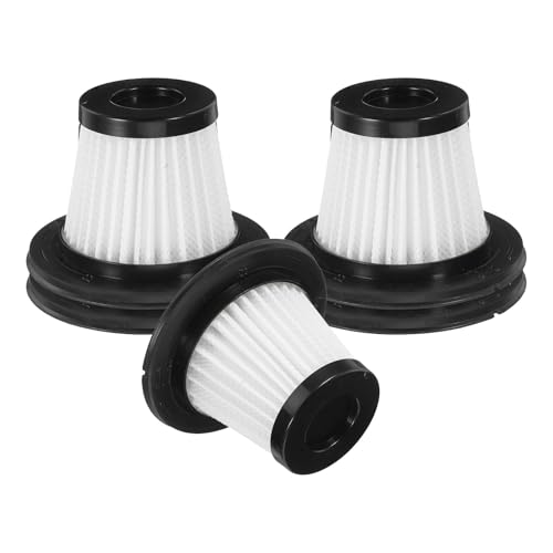 IMIKEYA Filtro de Repuesto para Aspiradora Inalámbrica de Mano y Coche Filtro Lavable Plisado de Alta Eficiencia 5 Unidades Compatibles para Limpieza Doméstica y Automotriz