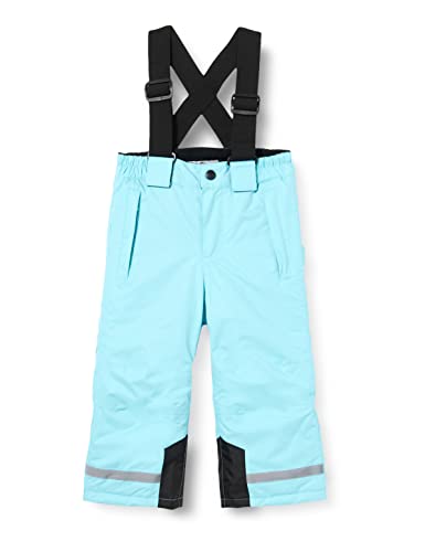 Pantaloni da neve foderati in pile, caldi e traspiranti, per bambini e bambine.