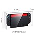 Dust Cover for Switch 2, Clear Acrylic Dust Cover All Protection Anti-Scratch Waterproof Dock Cover, Easy to Clean, Barrier-Free Charging