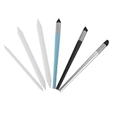 GALPADA 6 Stück Ölpastell Schwammstifte zum Verwischen mit Weichem Schwammkopf Farbmischendes Zeichenzubehör aus Kunststoff für Kunstbedarf und Kunstausbildung