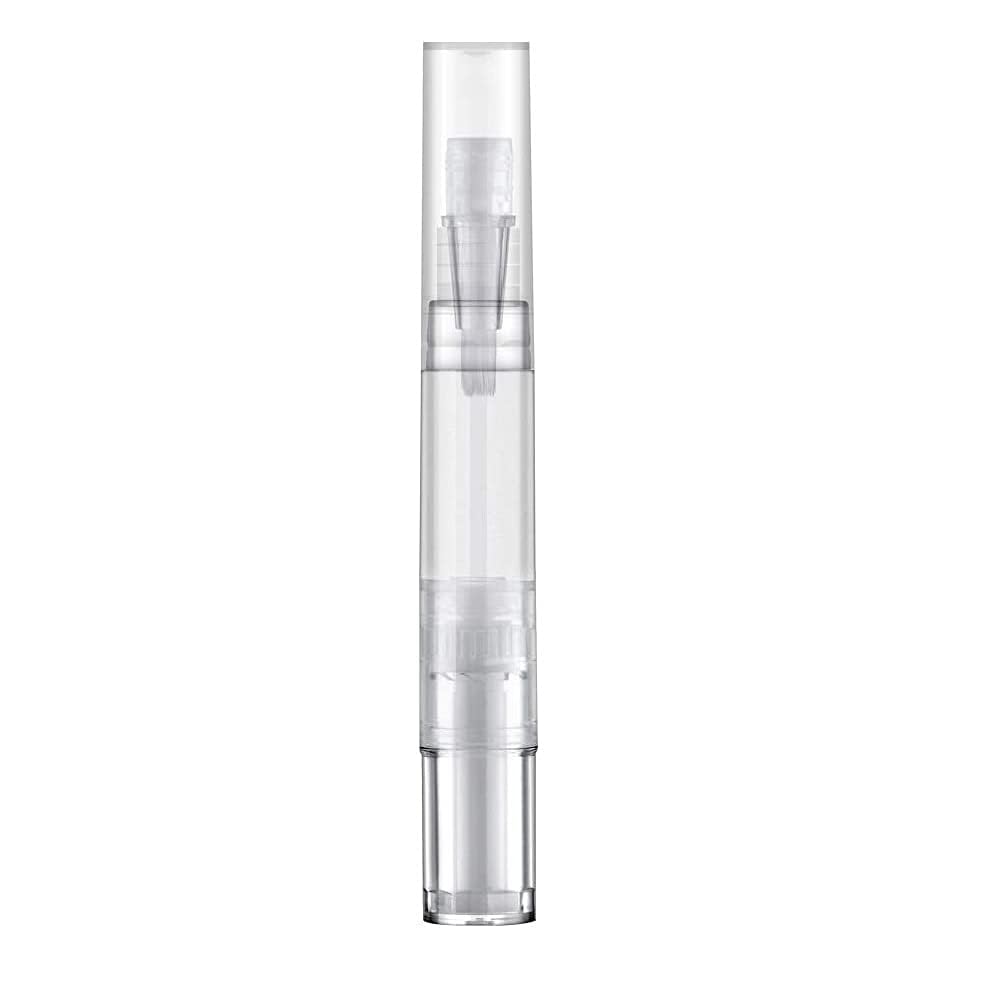 Transparent 5ml Twist Nail Oil Pen, Soft Brush Tip, Twist Pen Brush Cosmetic Container Applicator for Teeth Whitening Lip Gloss Tube (TN-01)-image-44