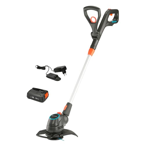 Gardena Akku-Rasentrimmer ComfortCut 23/18V P4A Ready-to-Use Set: Leistungsstark, Leichtgewicht...