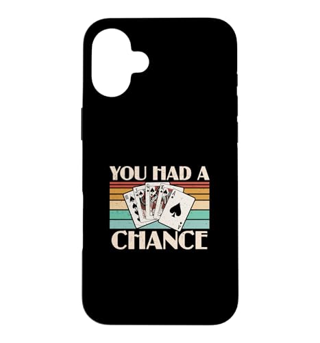 You Had A Chance ���[�N�� ���[�N�� �J�[�h�Q�[�� ���[�N���t�Ҍ��� �X�}�z�P�[�X iPhone 16 Plus �p