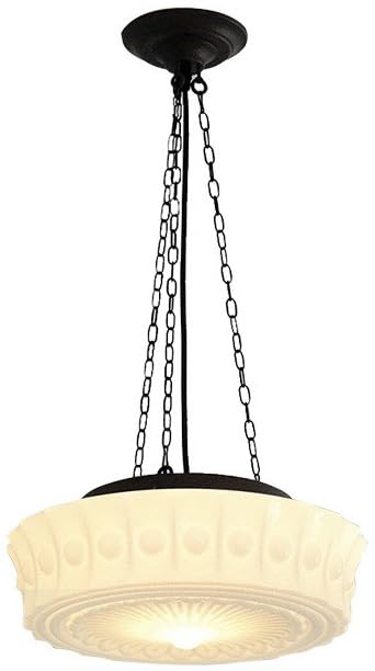 Lustre Rond en Verre de Lait moderne pour îlot de cuisine et ambiance chaleureuse de ferme