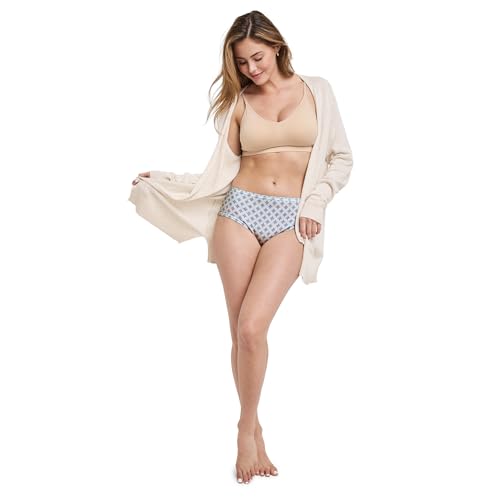 Image of Jockey Women's Underwear Elance Hipster - 3 Pack, Sea /Winter Sprig /Hydrangea, 6