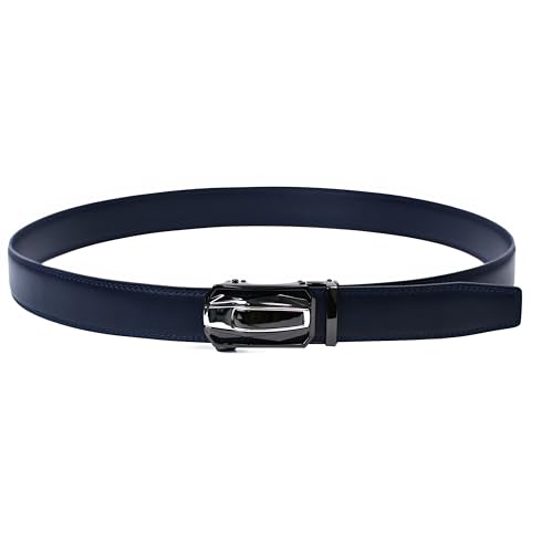 Image of WildHorn Men's Genuine Leather Belt for Men| Premium Auto-Lock Buckle | Adjustable up to 48 inch | Formal & Casual Wear | Micro-Adjust Fit | Stylish Gift Box Included