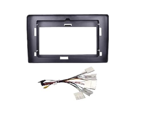 �ɓK������ �n�C�G�[�X 2012-2018 10�C���` �t�F�C�V�A �J�[���W�I �A���h���C�h MP5 �v���[���[�t���[�� 2DIN �w�b�h���j�b�g �X�e���I�p�l�� �_�b�V���g���� YUVWYACEG(FRAME WITH CORD)