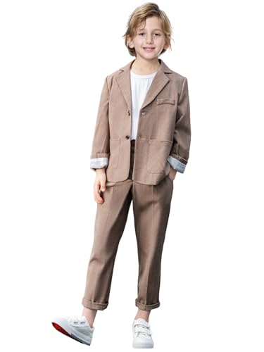Blazer et pantalon garçon de mariage : ensemble haut de gamme 2 pièces