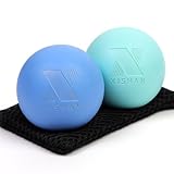 Physical Therapy Massage Balls Yoga Balls for Body Massage,Myofascial Release,Trigger Point Massage,Deep Tissue,Relieves Pains and Tension Perfect for Pilates,Physio, Rehab and Overall Body Relaxation