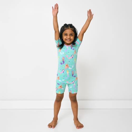 Little Sleepies Pajama Set w/Short Sleeve Shirt & Shorts, Viscose from Bamboo Toddler Pajamas, Girl & Boys Pajamas for Kids3