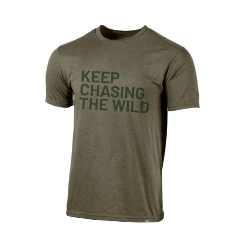 Polaris Off Road Men’s Keep Chasing Tee - M Olive