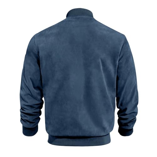 Maiyifu chaqueta casual ligera con cierre para hombre miniatura 6