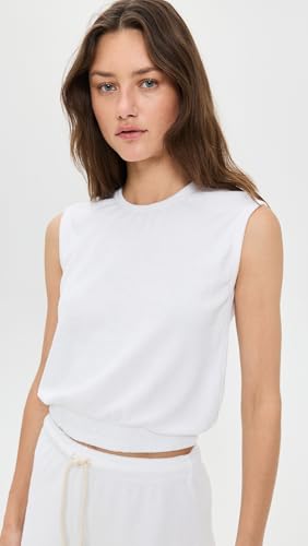 perfectwhitetee Women's Ellie Loop Terry Tank2