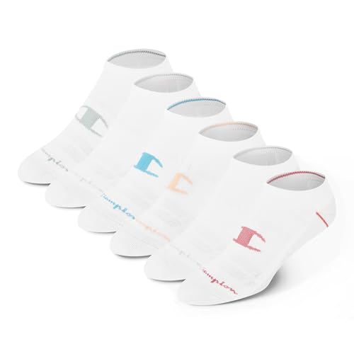 Champion Women's Low Cut Beathable Moisture-Wicking Athletic Socks (6-Pack) Champion Women's Low Cut Beathable Moisture-Wicking Athletic Socks (6-Pack)
