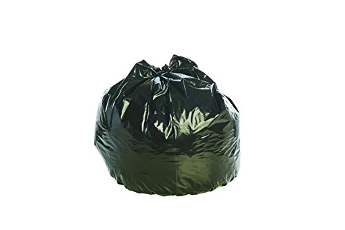 Stout by Envision P4045K20 Insect-Repellent Trash Garbage Bags, 45gal, 2mil, 40 x 45, Black (Box of 65)
