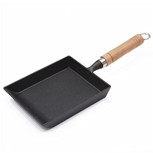 THRU Sartenes Fried egg fried egg black non-stick pan fried egg pancake kitchen pan cover gas stove induction cooker cast iron pan