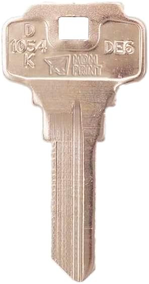 Key Blank, Brass, 5 Pin, PK10